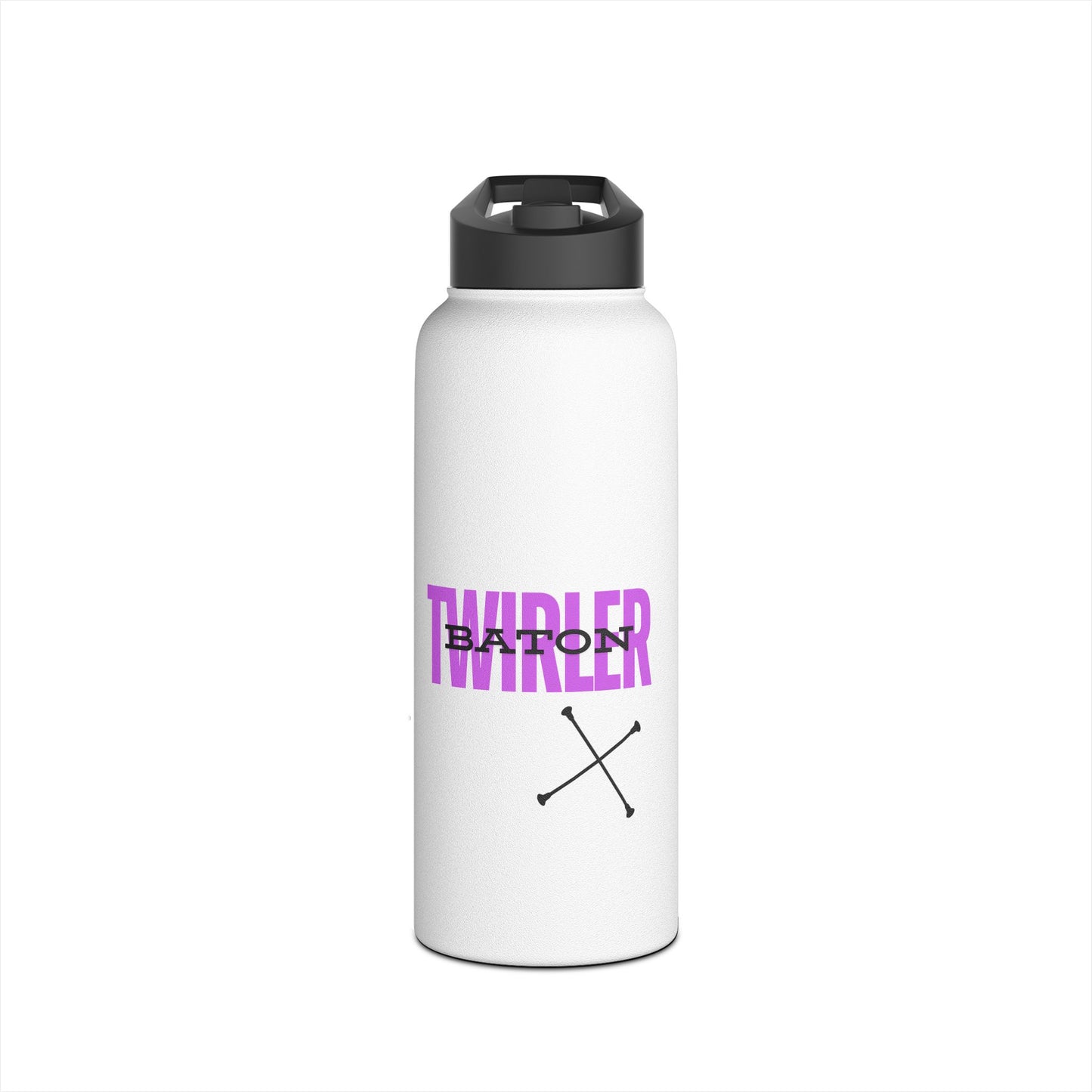 Stainless Steel Water Bottle, Standard Lid