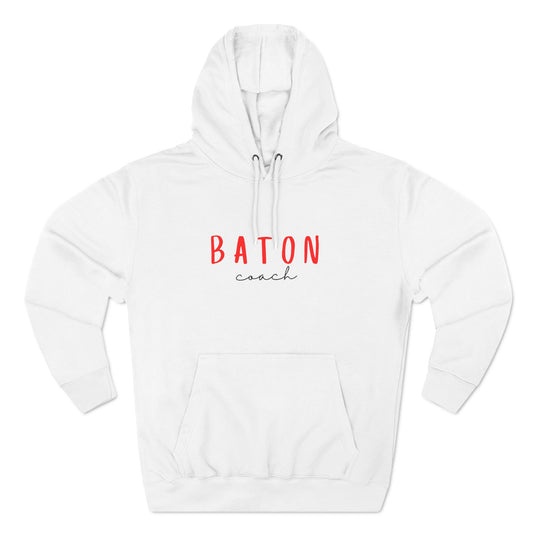 Three-Panel Fleece Hoodie