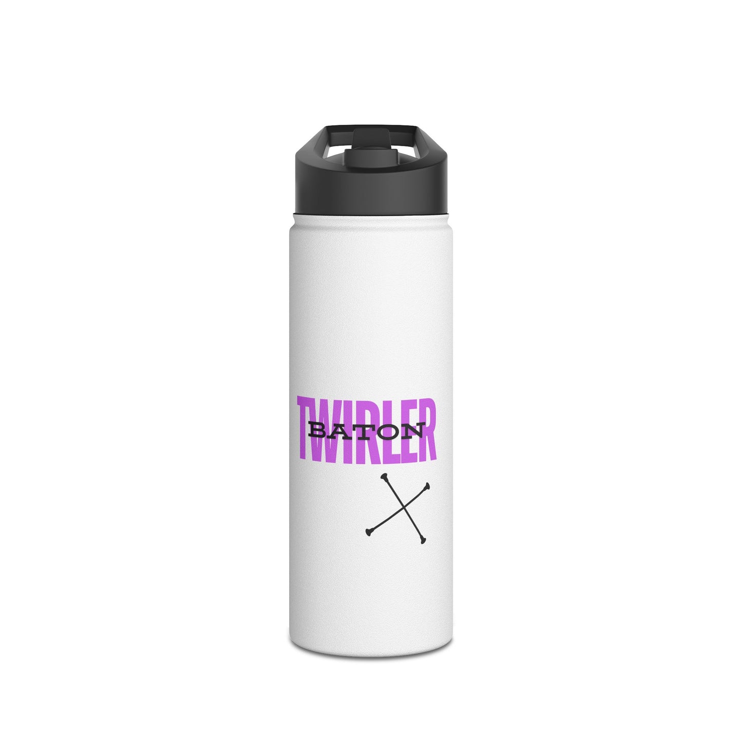 Stainless Steel Water Bottle, Standard Lid