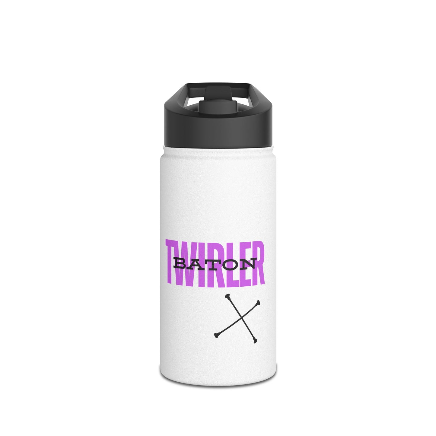 Stainless Steel Water Bottle, Standard Lid